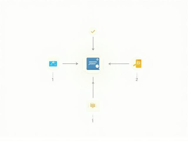 Graphic illustrating simple steps with icons like checkmarks and arrows