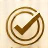 Icon representing customer satisfaction or guarantee